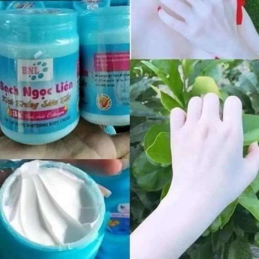 Vietnam Whitening Body Lotion Kem Kich Trang Body Bach Ngoc Lien 200g Bottle