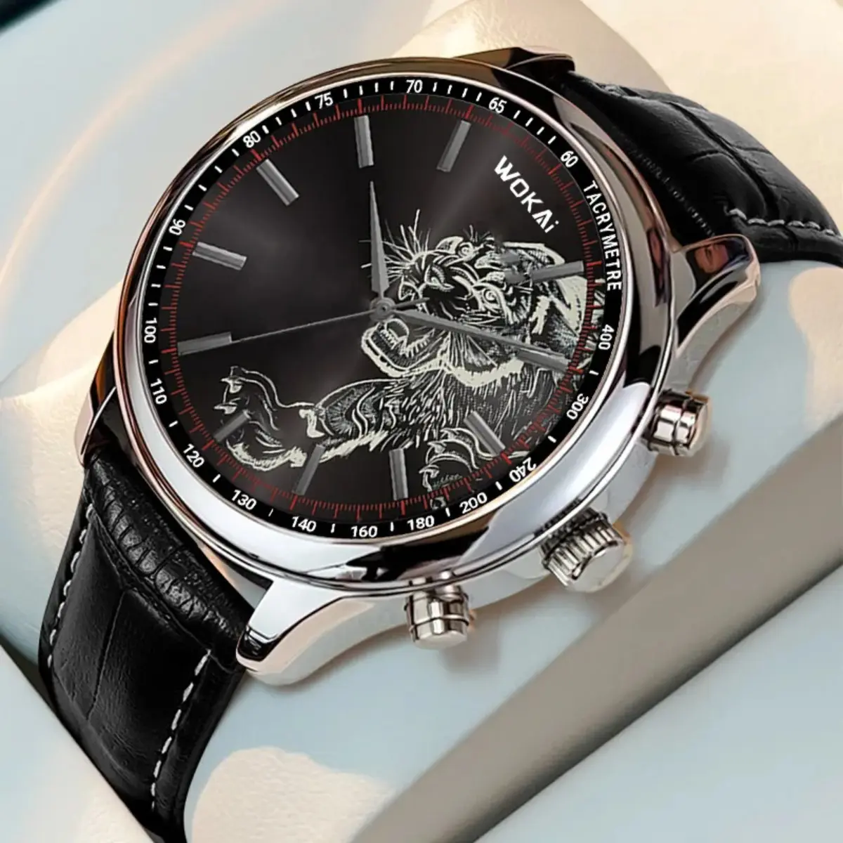 Fashion Men's Sports Casual Belt Quartz Watch