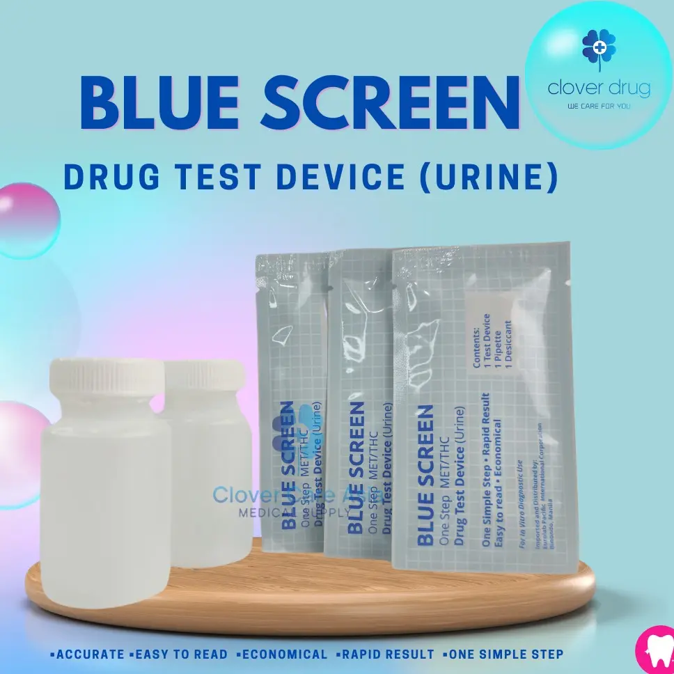 Blue Screen Test Kit with Container Healthcare - TikTok Shop Philippines
