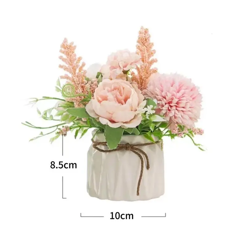 Bình Hoa Giả Gốm Nhựa, Thiết Kế Hiện Đại Bắc Âu, Nhiều Màu Sắc, Vô Địch, Thích Hợp Cho Đám Cưới, Sinh Nhật, Nghệ Thuật, Sắp Xếp Nhà Cửa, Đồ Trang Trí 5