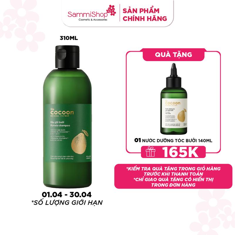 Cocoon Dầu Gội Bưởi Pomelo shampoo 310ml