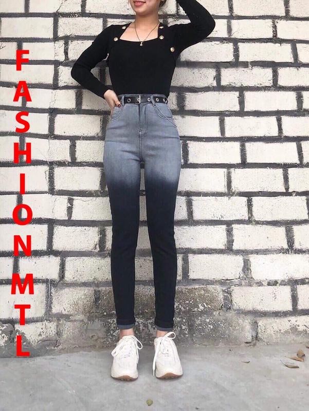Quần  Jean loang khói rách ôm sát người, cạp cao, hàng co giãn 4 chiều siêu hách dáng Women  pants nữ quan ong 6