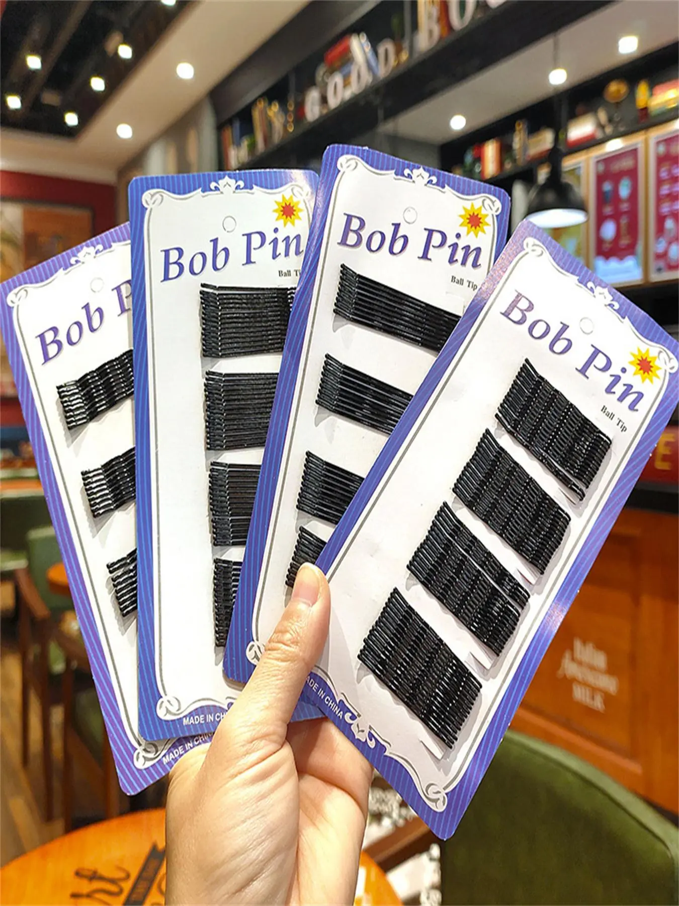Simple Plain Color Minimalist Bobby Clips, 1 Set Casual Versatile Flat & Wave Shaped Hair Clips for Women, Minimalist Hair Accessories for Daily Life