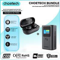 Gambar Choetech Bundle BH-T15 TWS Earbuds ANC ENC + B701 Power Bank 10000mAh PD 30W Digital Display - B701 dari Choetech Indonesia Store Kota Tangerang 1 Tokopedia