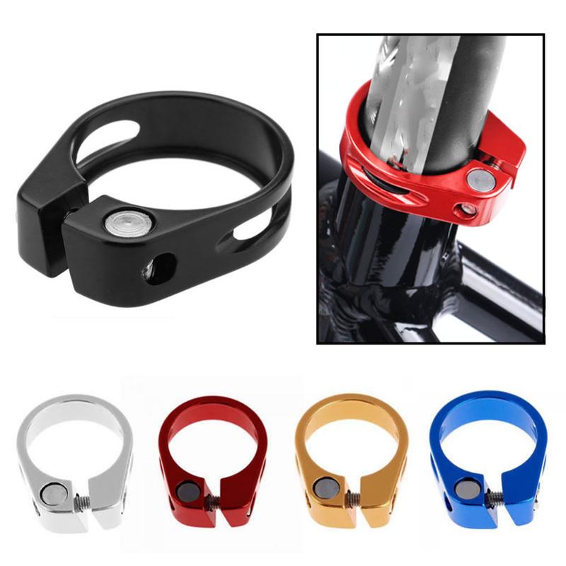 31.8mm/34.9mm Saddle Fixed Bicycle Accessories Seatposts Clamp Quick Release Aluminum Alloy Bike Parts 1