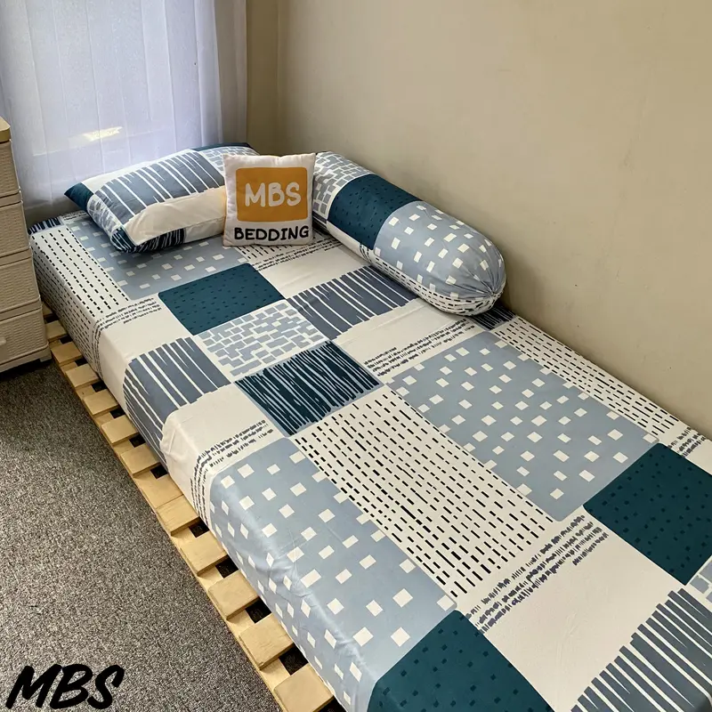 #1 SPREI / BED SHEET / SEPREI DOUBLE KARET AESTHETIC |FREE SARUNG BANTAL & SARUNG GULING 7