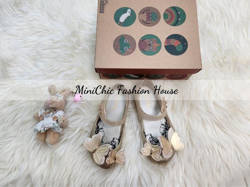 Giày nhựa thơm bé gái - Bướm vàng melissa