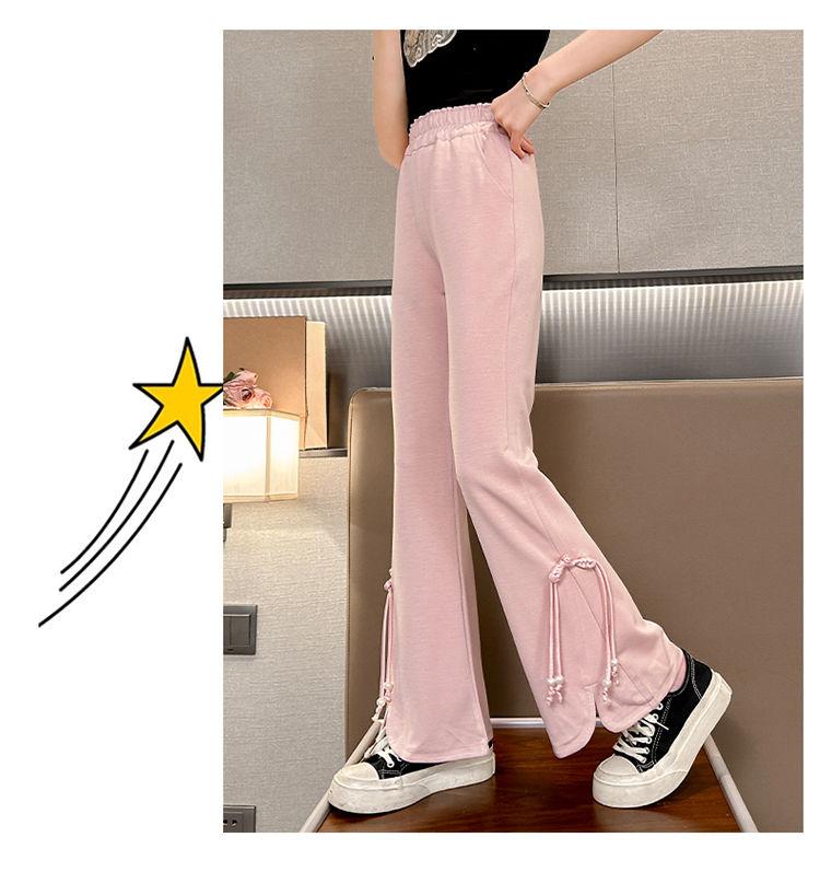 Product Introduction of Quần Dài Ống Loe Phong Cách Phương Tây, Cho Bé Gái, Hàng Mới Về Mùa Hè 2024, Quần Legging Trẻ Em Dễ Phối Đồ Thích Hợp Cho Trẻ Em Trung Bình Và Lớn, Ôm Sát Và Mỏng, Quần Dài 11