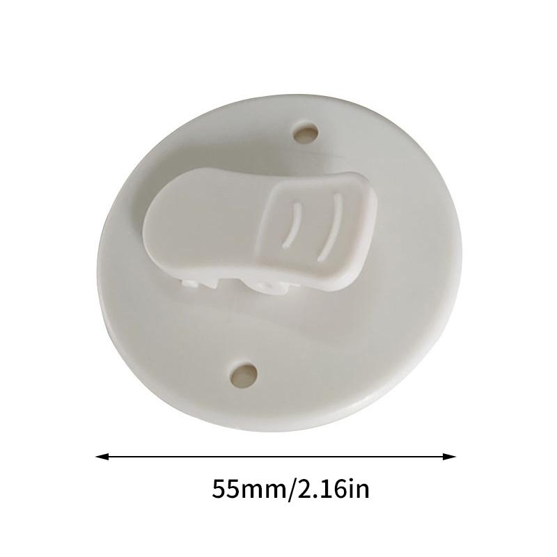 Product Introduction of Shower Curtain Clips Shower Windproof Splash Guard Self Adhesive Curtain Clips Home Decoration Accessories For Living Room 23