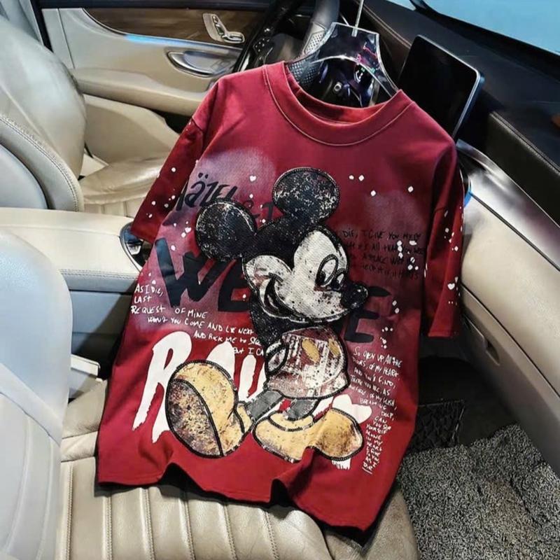 Áo Thun Freesize cotton 4chiều - LOANG MICKI , Form rộng dấu quần (45-70kg) , Chất cotton mềm mát thấm hút mồ hôi ,Hương Trầm Shop , áo thun nữ , áo phông nữ , áo phông nữ đẹp nhất 2025