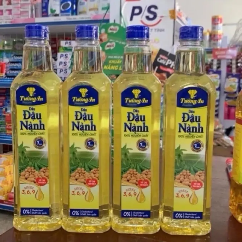TƯỜNG AN premium dầu ăn ĐẬU NÀNH THƯỢNG HẠNG  NGUYÊN CHÂT 1 lít 2 lít