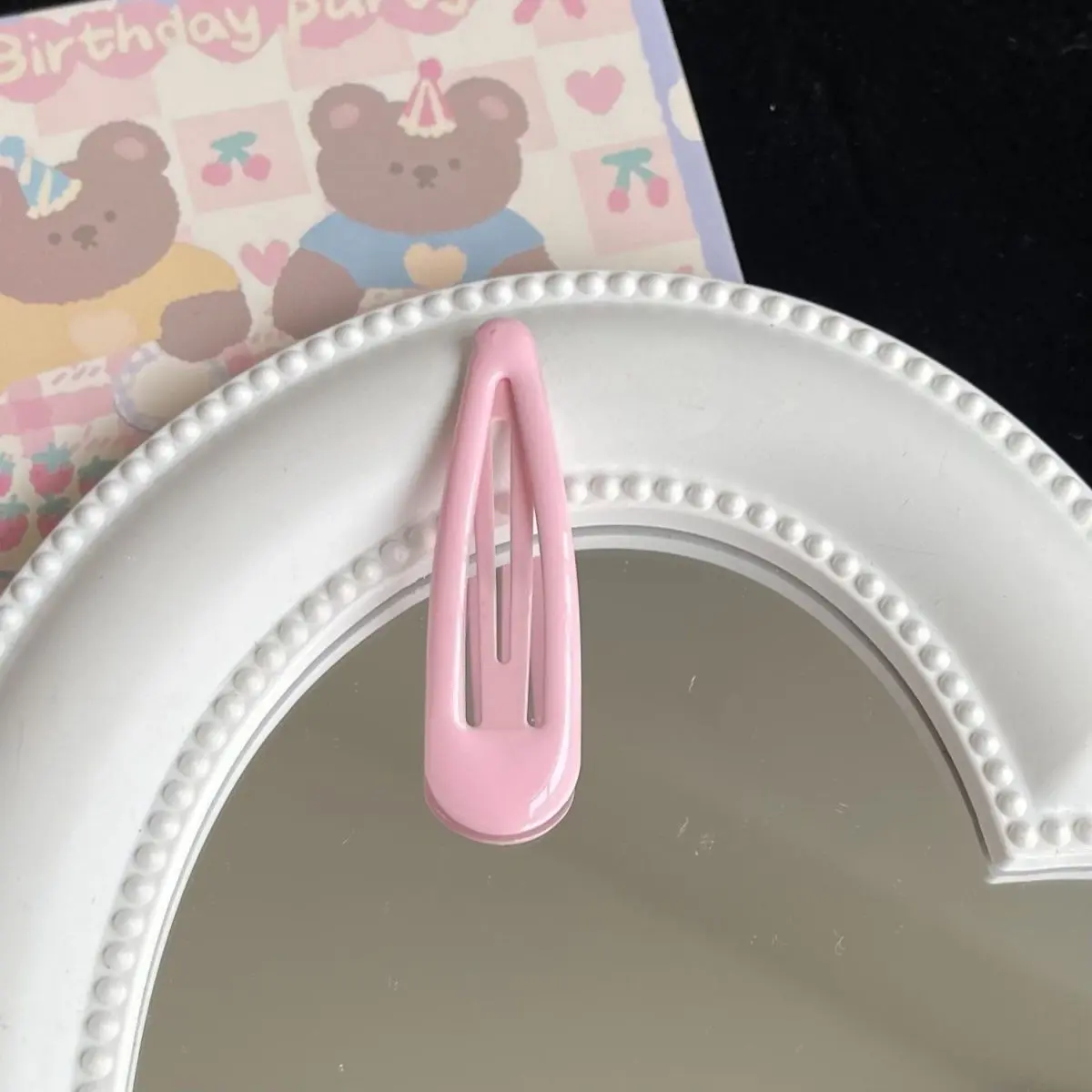 Hair Clip Custard Watermelon Red Broken Hair Vitality Sweet Girl Cute Princess Barrettes Bang Side Clip Ins