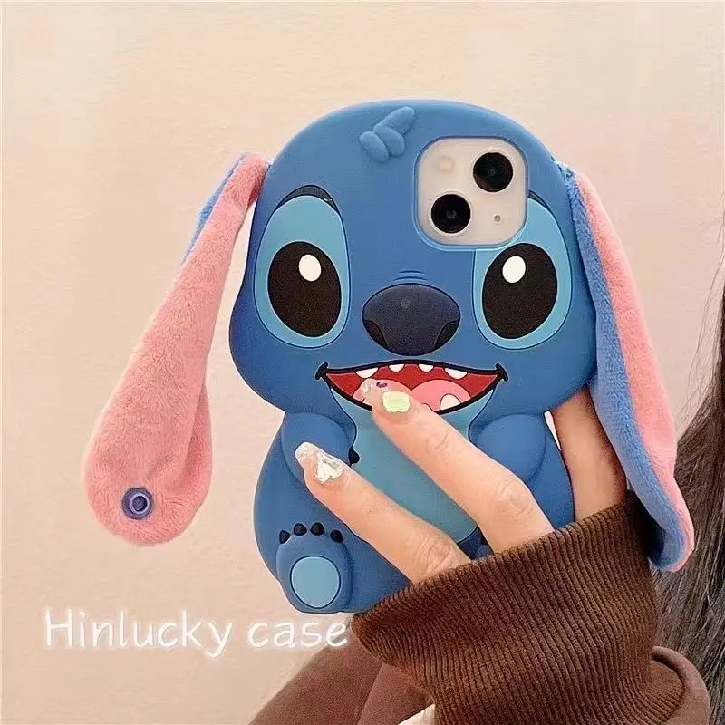 Cute Stitch Iphone 11 Case 3D Stitch Phone Case For IPhone 11/12/13/14/15/