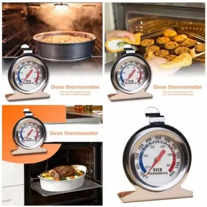 Termometer Oven Analog Stainless 300C Thermometer Suhu Baking CookingThermometer Oven Baking Cooking Kitchen Food Meat Temperature Analog