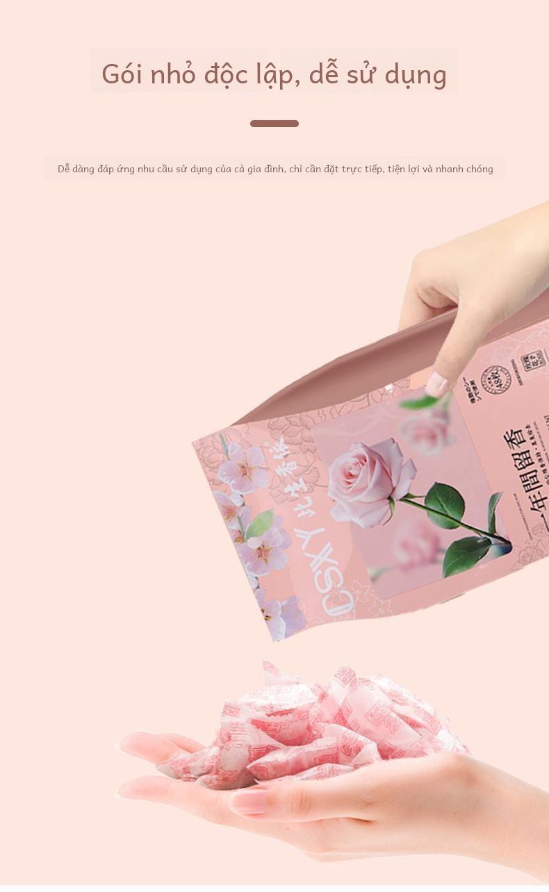 Product Introduction of Hoa Thơm, Thay Thế Mothball, Thích Hợp Cho Tất Cả Các Mùa, Chống Nấm Mốc, Hút Ẩm, Loại Bỏ Mùi Hôi, Đóng Gói Độc Lập, Cho Tủ Quần Áo Và Kệ Sách 6