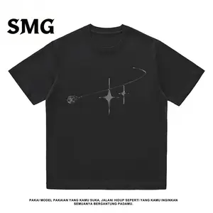 SMG Boxy Fit Tshirt "Miracle Burn" I Kaos Boxy drpxnawsbh  Kaos Pria Lenghijqlgcrha