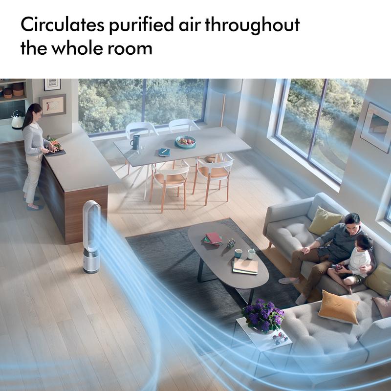 Dyson Purifier Cool Gen1 Air Purifier TP10 (White) - Penjernih Udara 4