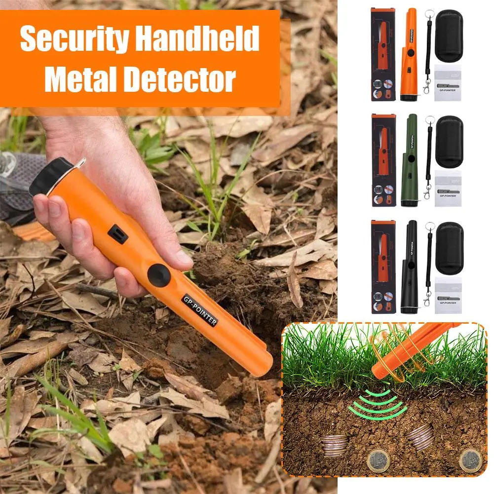 1pcs Mini Handheld Metal Detector Outdoor Portable Metal Detector For Security X5O6