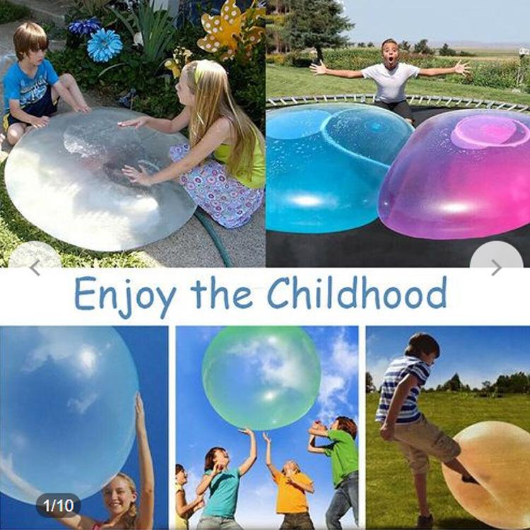 Product Introduction of Bubble Ball Summer TPR Decompression Oversized Inflatable Ball Water Injection Bubble Balloon balloon garland 21
