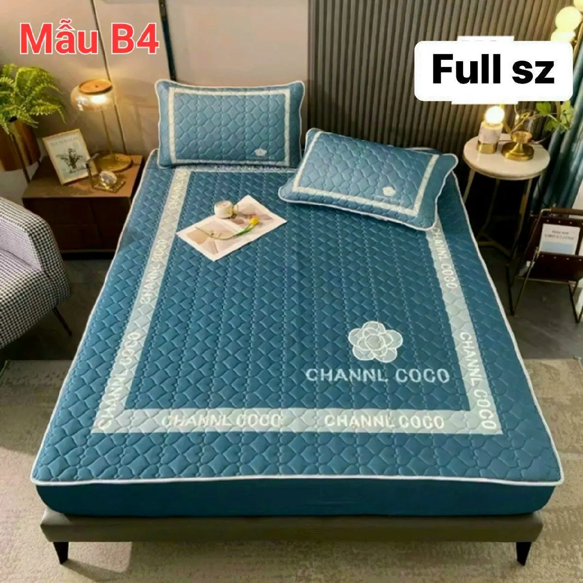 Chiếu điều hòa cao su non 6D bo chun