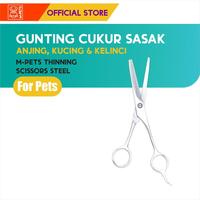 Gambar M-Pets Thinning Scissors Steel / Gunting Sasak Anjing Kucing dari M-Pets Volk Pets Indonesia Kota Tangerang 2 Tokopedia