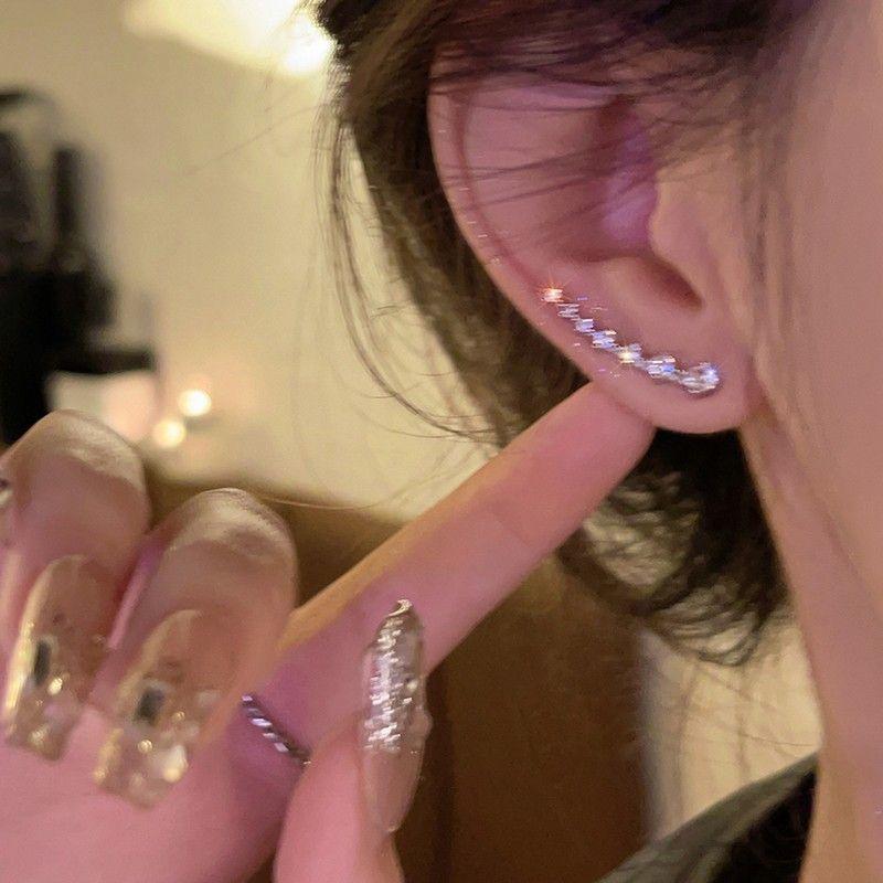 Bông Tai Đinh tán Zircon, Kim Bạc 925, Siêu Lấp Lánh, Dành Cho Nữ, Phổ Biến Năm 2024, Giá Cả Phải Chăng, Sang Trọng Cao Cấp, Thiết Kế Đẹp, Đồ Trang Trí Tai Duyên Dáng 2