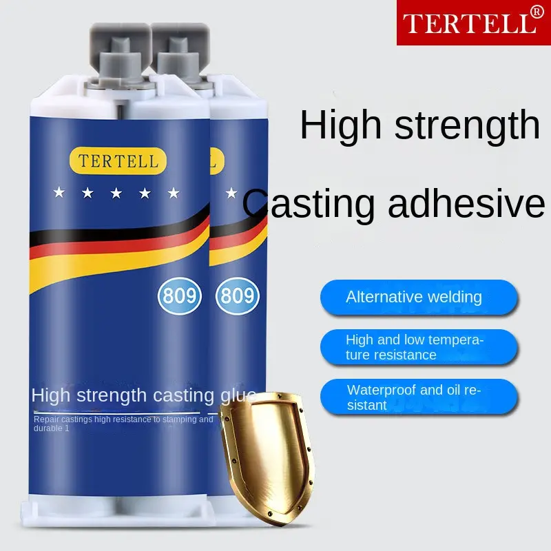 Keo đúc, lớp công nghiệp, AB keo Healant, thích hợp cho thép không gỉ, đồng và nhôm, công cụ hữu ích để sửa chữa rò rỉ, chống thấm nước, thích hợp cho các kim loại như gang và sắt