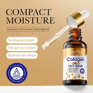 SADOER Essence kolagen Pemutih wajah 30ml Collagen Serum memutihkan wajah dan glowing Penghilang flek hitam anti aging serum penghilang kerutan wajah