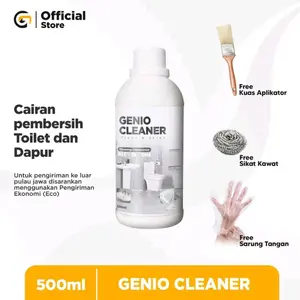 Cairan pembersih kerak lantai 500ml ,kerak ,noda membandel(Granit,Nat,Marmer,Vinly,Keramik,stainless) free Sarung tangan dan kuas Cleaner Plastik