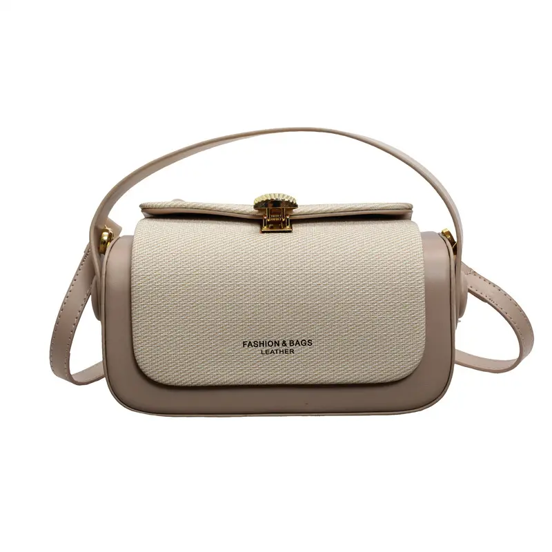 Beg Kotak Retro Mewah, G00147, Untuk Wanita, Ketibaan Baru pada 2025, Beg Tangan Fesyen Niche, Beg Bahu Tunggal dan Selempang, Beg Persegi Kecil Bags Handbags