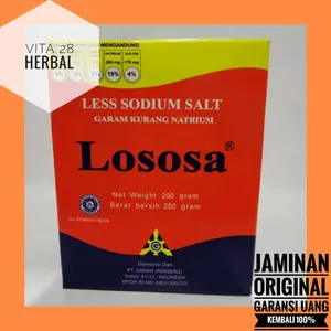 GARAM LOSOSA 250 GRAM ORIGINAL MEMBANTU GEJALA DARAH TINGGI DAN KESEHATAN JANTUNG - SALT