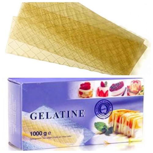 5 lá gelatin gelatine Ewald 3.3g lá MS 285