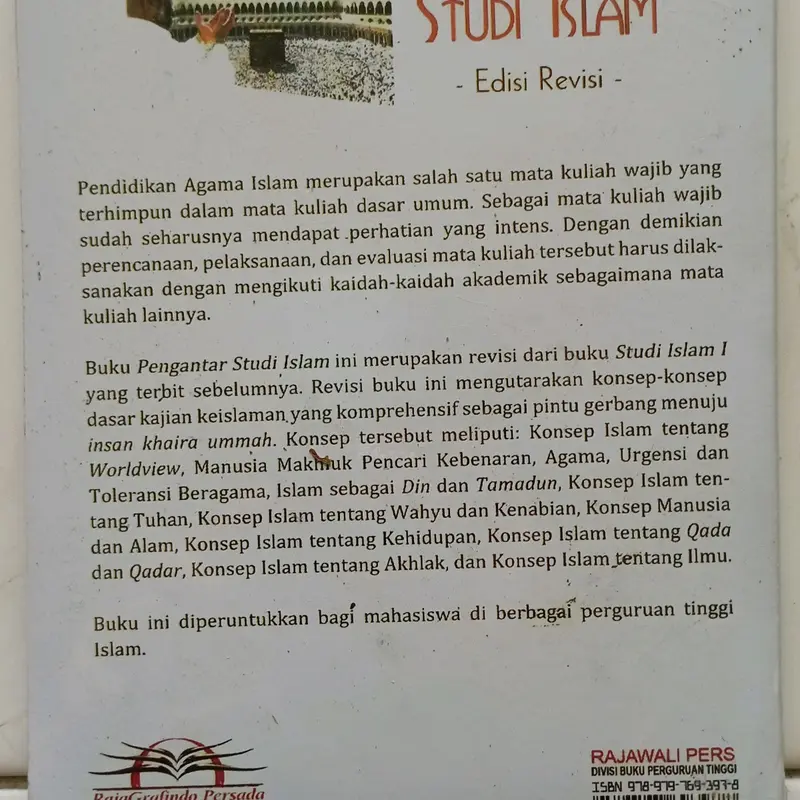 Pengantar Studi Islam 1