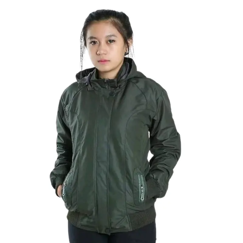 Jaket Anti Air Anti Dingin Jaket Fashion Taslan Premium Waterproof Polos Jaket Unisex wanita cewe 8