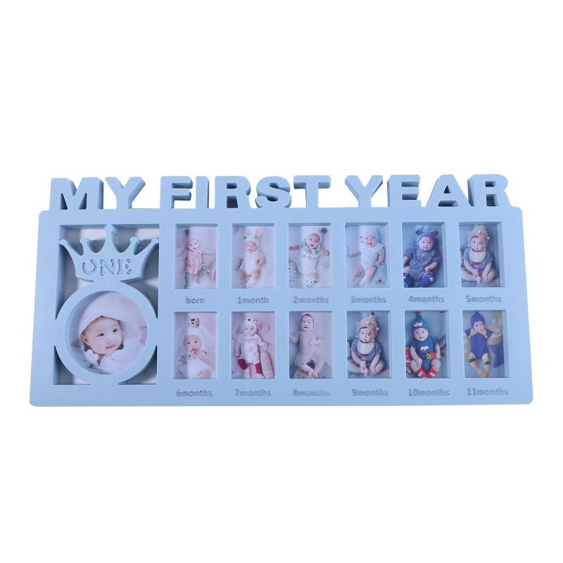 1 Pc Combination Photo Frames Baby Pictures Display Plastic Photo Frame Kids Growing Memory Gift 2