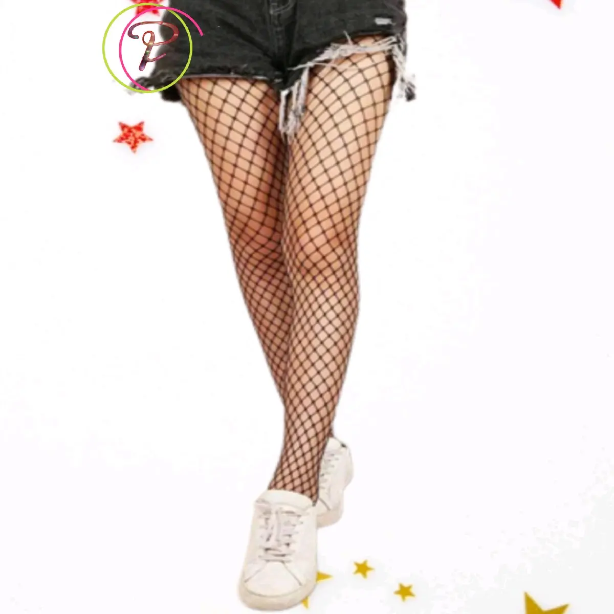 Stocking Jaring Warna Hitam Stocking Jala Kecil Jaring Kecil