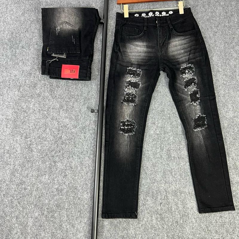 Ms :4149.  Quần Jeans Rách Vá, Chất Jeans Co Giãn Menswear 4