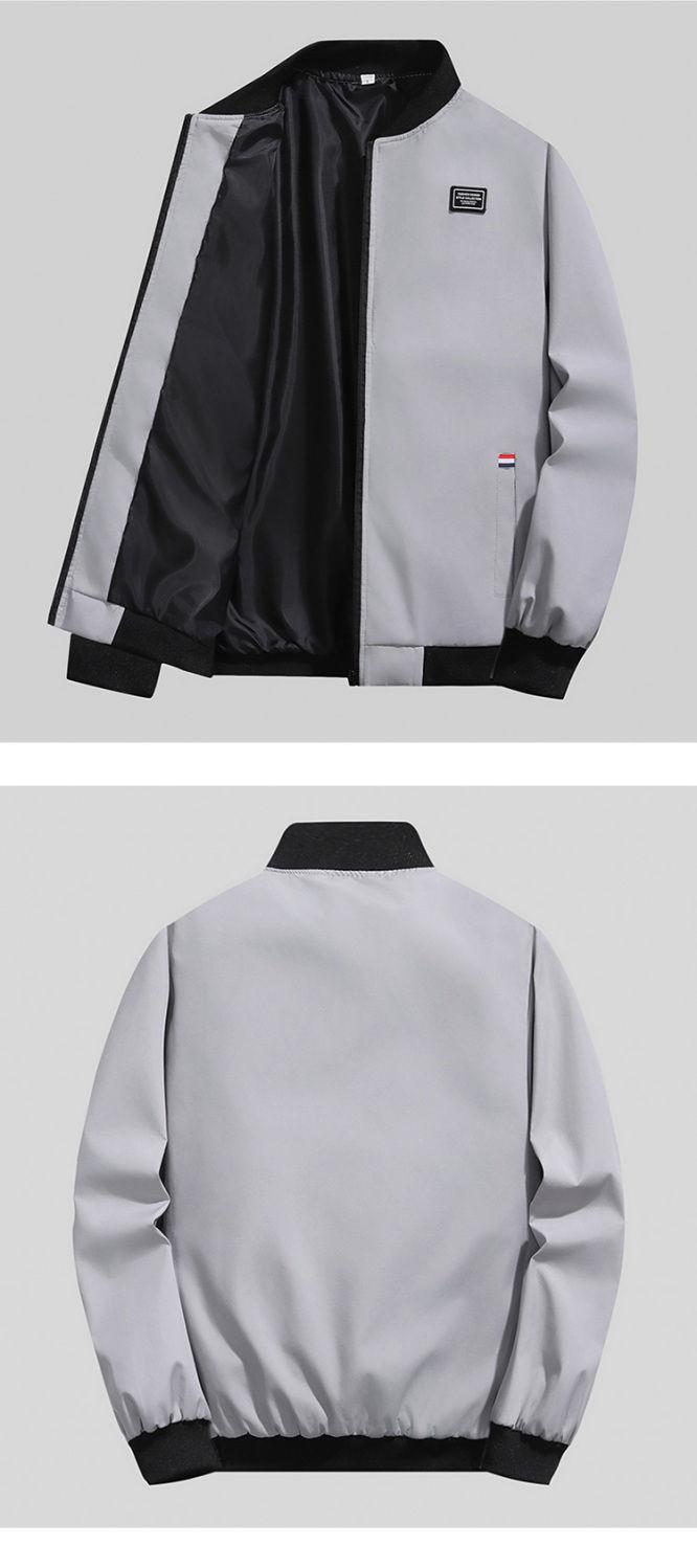 Product Introduction of Men's Lightweight Windbreaker Spring Autumn Jacket Coat Men's Windproof Outdoor Casual Stylish Zipper Pocket Jacket 6