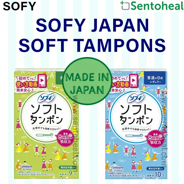 SOFY Charm Tampons from Japan - Regular/ Heavy Flow