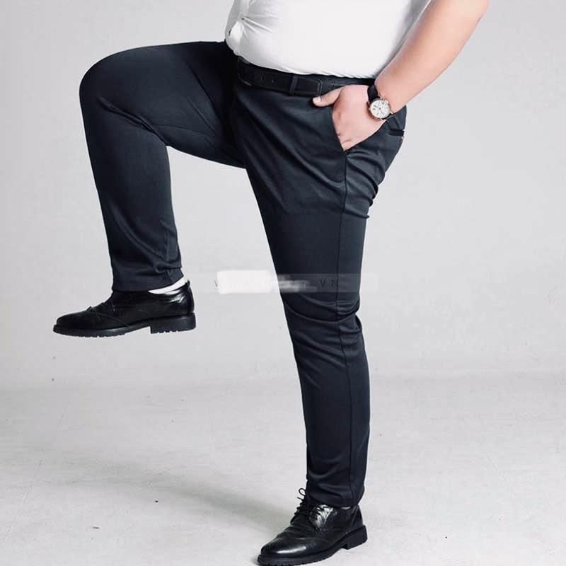 Quần tây nam big size (60kg -115kg) PLUXURY vải co giãn thoải mái khi mặc , đi làm đi học đi chơi Menswear Pants