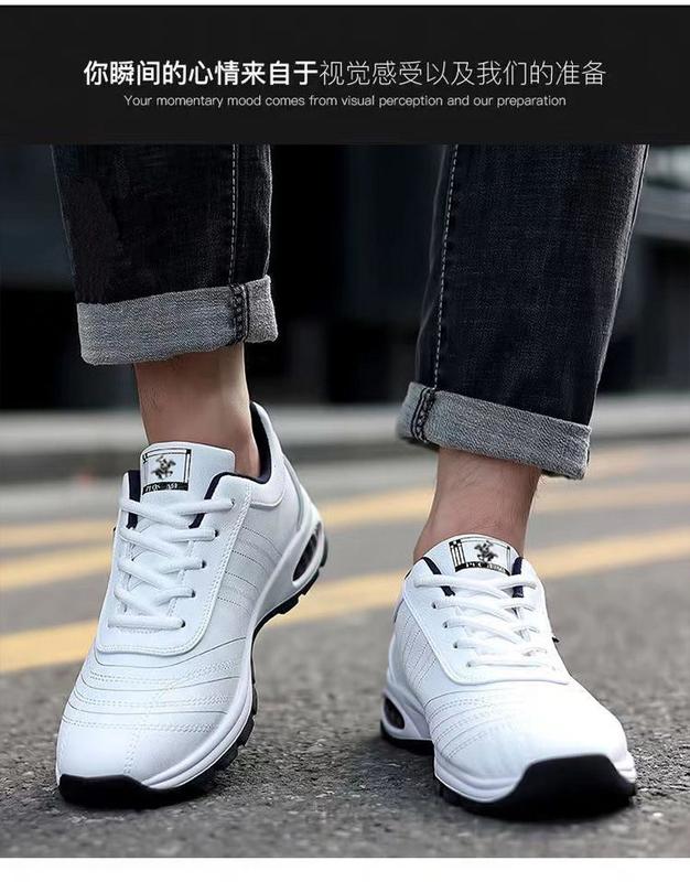 Product Introduction of 2024 Spring and Autumn Men's Casual and Comfortable Breathable Trendy Air Cushion Deodorant Travel Sneakers 9