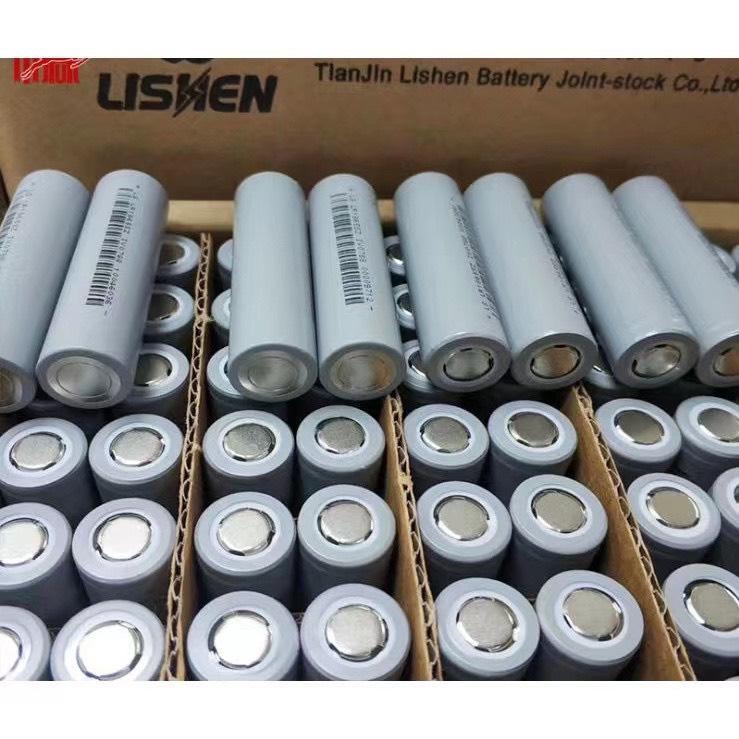  Cell Pin 18650 Lishen Xám Chính Hãng 2000mAh ,Nội trở:19mΩ-21mΩ 