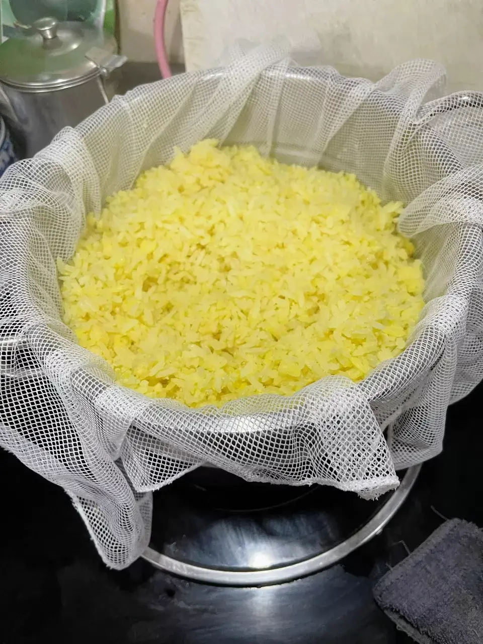 Combo 3 khăn vải lưới nấu  xôi lớn 120cm, 140cm, 180cm, hấp bánh bao, đậu đỗ, dùng 1000 lần, nhà gia công, sử dụng lâu bền, công nghiệp Làm Sạch