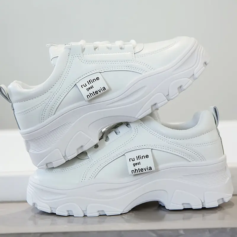 Giày thể thao nữ đế cao mẫu siêu nhẹ Sneaker Sport Cao Su 6