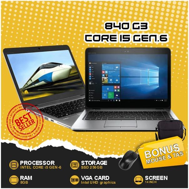 HP 840 G3 Core i5 Gen 6 - Windows 10 0