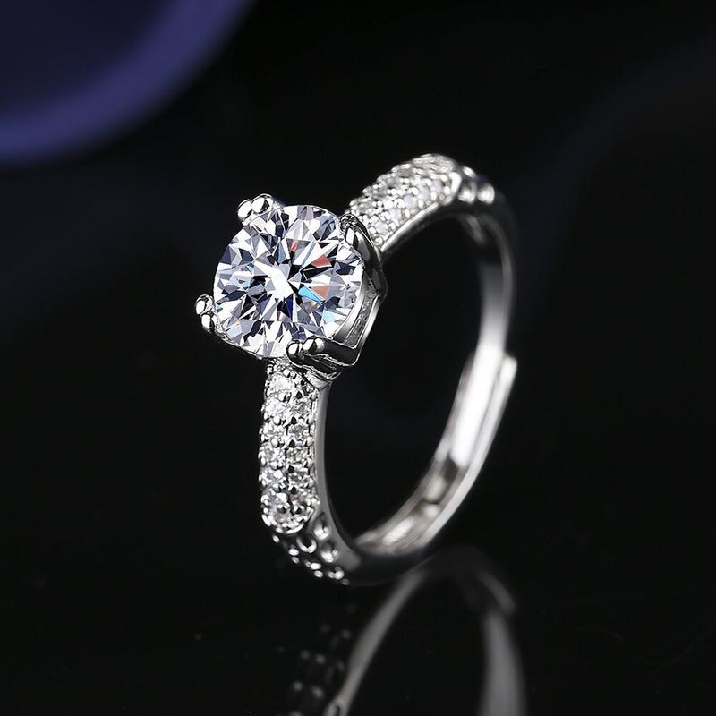 Product Introduction of Women's ring, 2 carat, new 5
