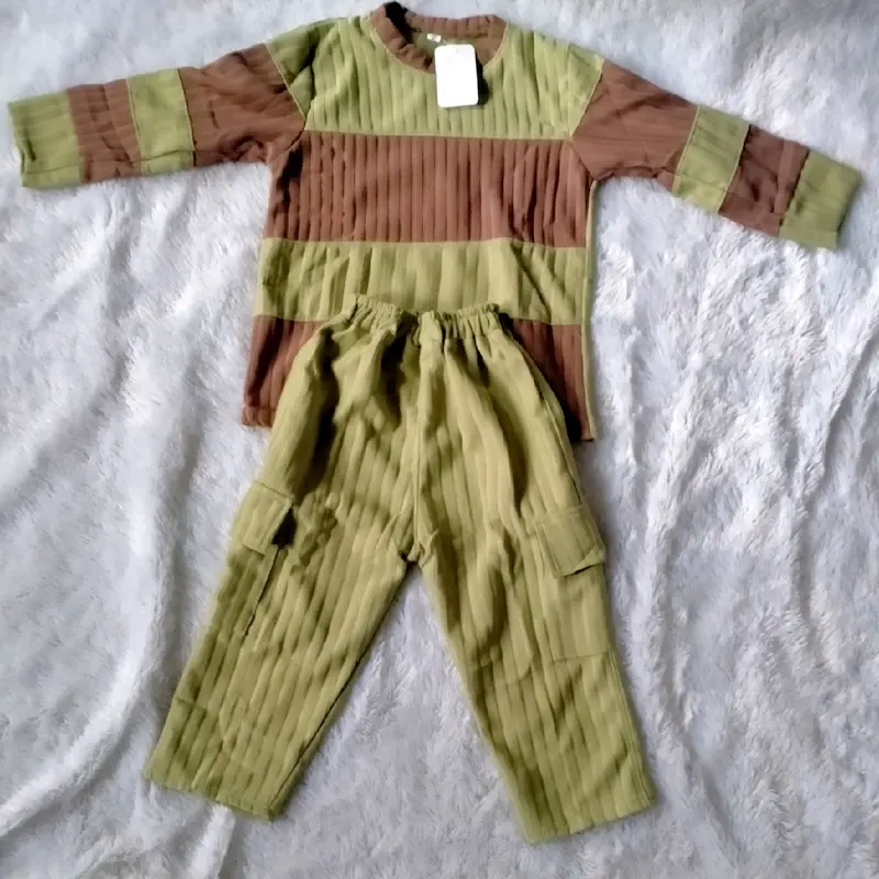 ONE SET SETELAN ANAK SALUR KNIT HORNET 1-10TH Parsel Perempuan Fashion 5