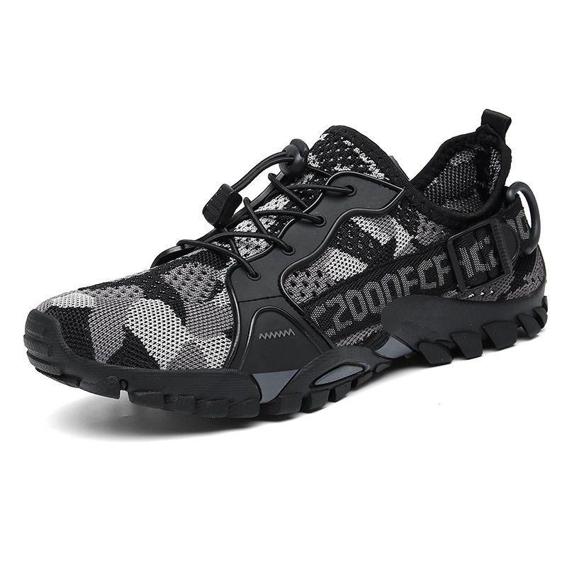 Product Introduction of [1171 People Collection] Outdoor Casual Shoes Upstream Shoes Men's Breathable Hiking Shoes Summer Fishing Shoes Riding Mesh Surface Lightweight Quick-Drying Wading Shoes 1