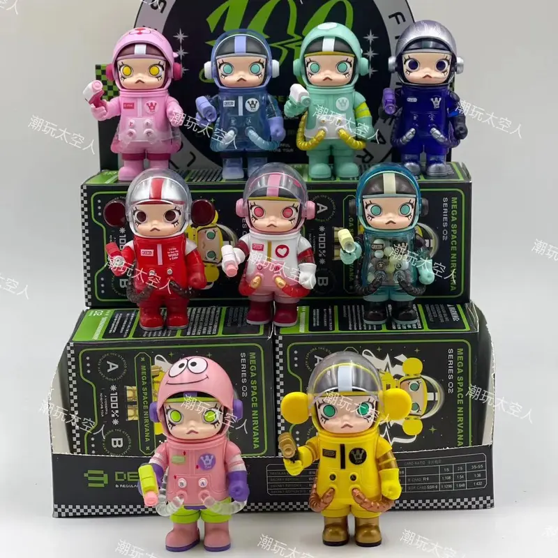 Đồ Chơi Thời Trang, Chủ Đề Kỷ Niệm Thứ Hai, Mô Hình Làm Bằng Tay Molly Không Gian, Nhà Tiên Tri Phiên Bản, Được Bán Bởi Bubble Mart, Được Làm Bằng 100% Molly Không Gian 0