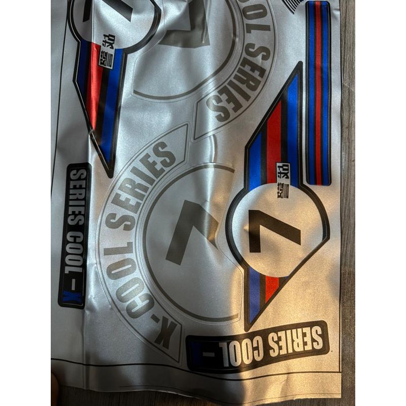 Tem số 7 dán xe điện xmen tem xịn 3 lớp 1 năm không bong tróc bay màu Nhãn Dán Decal